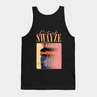 Patrick Swayze • • Retro Graphic Design Tank Top